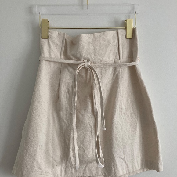 Oak + Fort Cotton Canvas Skirt - Picture 6 of 6